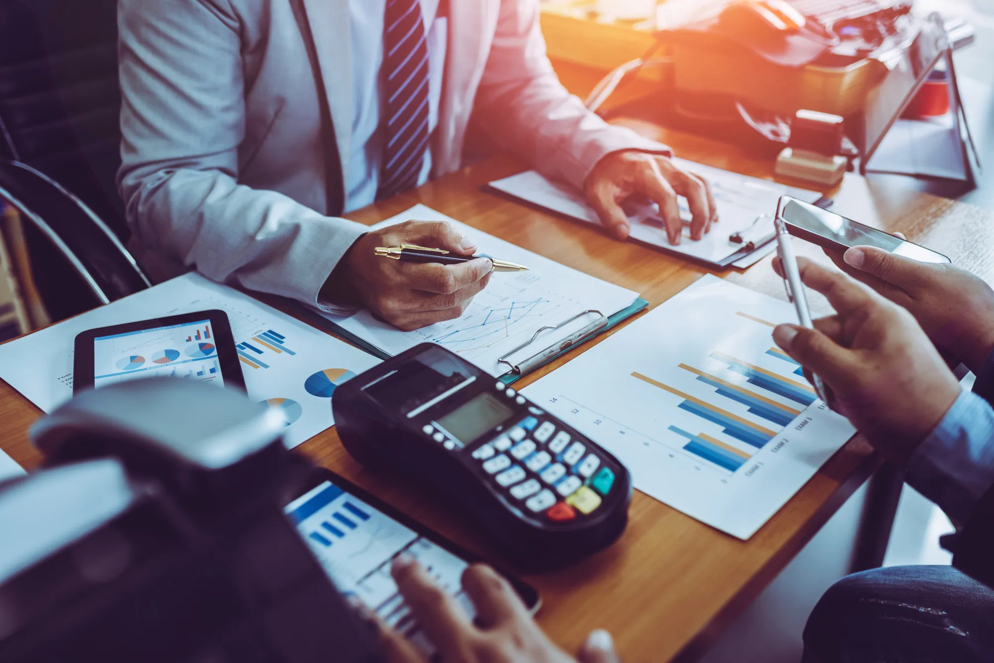 An A/E firm owner paid at closing through bank financing